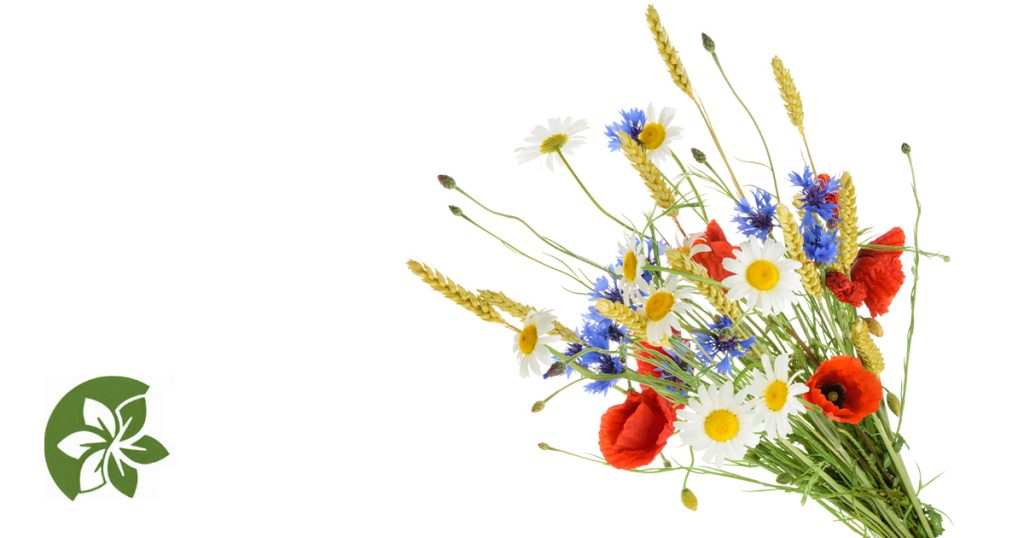 Olympic bouquets: wheat among flowers