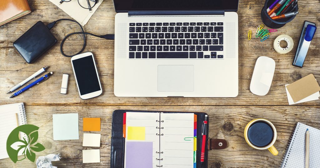 Different presents on Secretary's Day