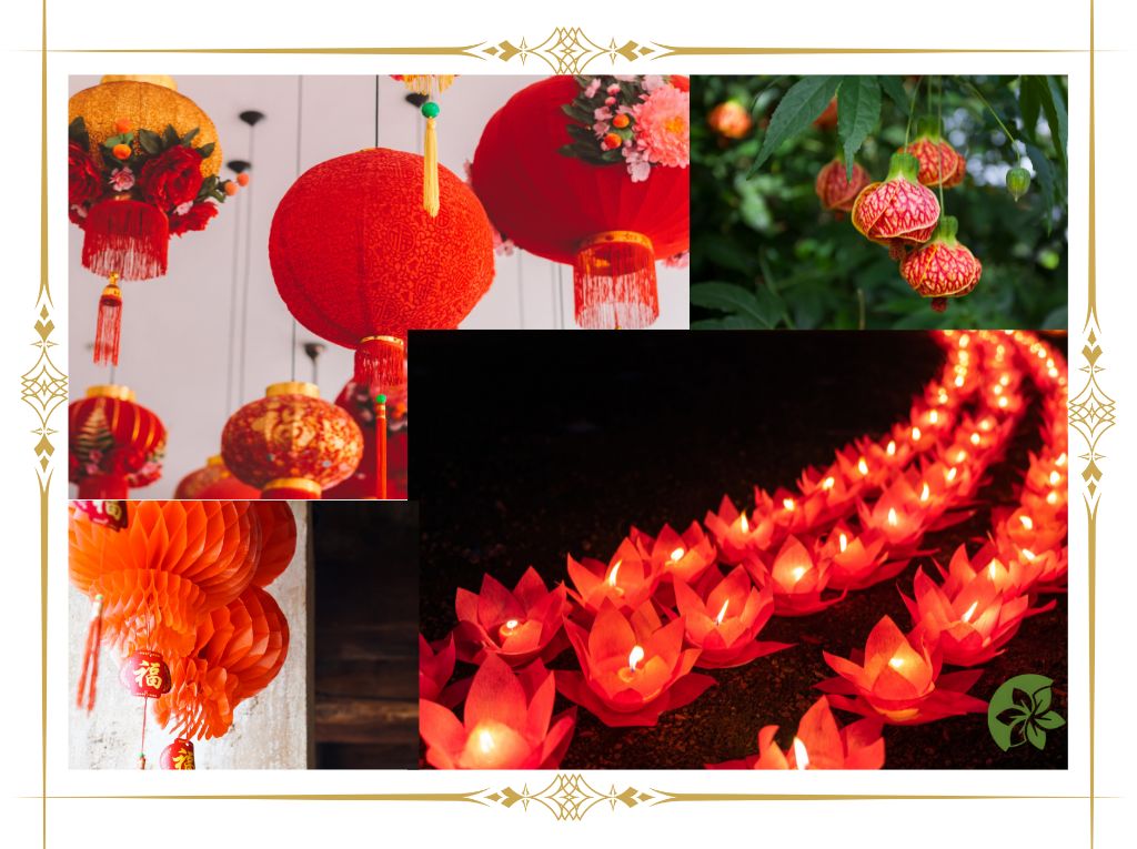 Red is a lucky and auspicious color