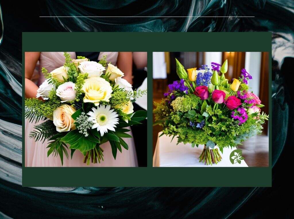 A beautiful bouquet can elevate the atmosphere